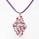Symphony - Terence Rhombus M-Purple Suedine - 2